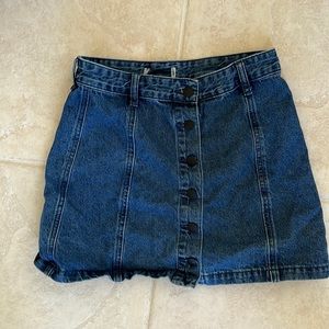 Jean skirt